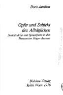 Tapa de Opfer und Subjekt des Alltäglichen