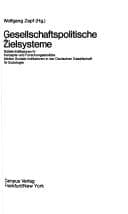 Tapa de Gesellschaftspolitische Zielsysteme