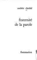 Tapa de Fraternité de la parole