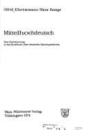 Tapa de Mittelhochdeutsch