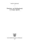 Tapa de Präteritum- und Perfektgebrauch im heutigen Spanisch