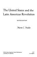 Tapa de The United States and the Latin American revolution