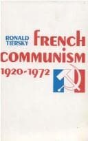 Tapa de French communism, 1920-1972