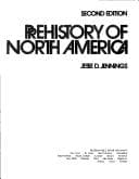 Tapa de Prehistory of North America