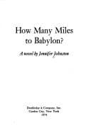 Tapa de How many miles to Babylon?