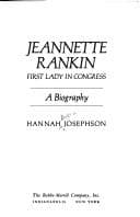 Tapa de Jeannette Rankin, first lady in Congress