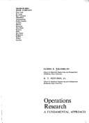 Tapa de Operations research