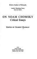 Tapa de On Noam Chomsky
