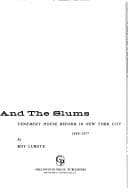 Tapa de The progressives and the slums