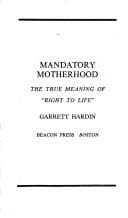 Tapa de Mandatory motherhood