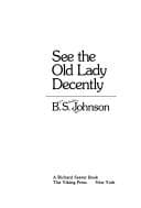 Tapa de See the old lady decently