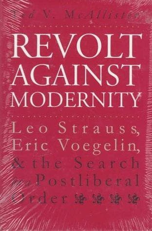 Tapa de Revolt against modernity