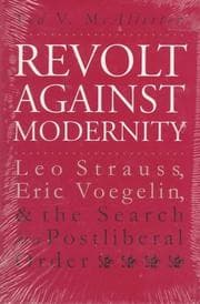 Tapa de Revolt against modernity