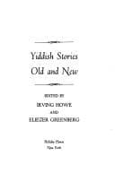 Tapa de Yiddish stories, old and new