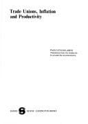 Tapa de Trade unions, inflation, and productivity