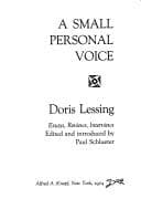 Tapa de A small personal voice