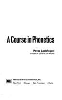 Tapa de A course in phonetics