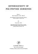 Tapa de Heterogeneity of polypeptide hormones