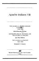 Tapa de The Jicarilla Apache Indians: a history, 1598-1888