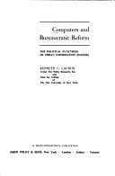 Tapa de Computers and bureaucratic reform