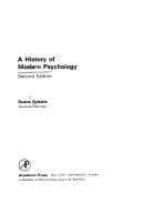 Tapa de A history of modern psychology