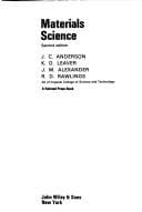 Tapa de Materials science, 2nd Edition