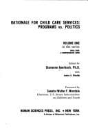 Tapa de Rationale for child care services--programs vs. politics