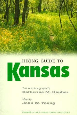 Tapa de Hiking Guide to Kansas