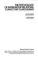 Tapa de The psychology of intergroup relations: conflict and consciousness