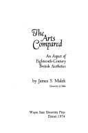 Tapa de The arts compared, an aspect of eighteenth-century British aesthetics