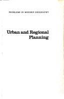 Tapa de Urban and regional planning