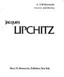 Tapa de Jacques Lipchitz