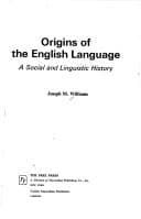 Tapa de Origins of the English language, a social and linguistic history