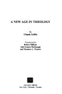 Tapa de A new age in theology