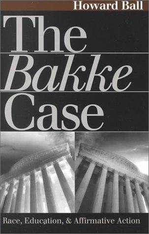 Tapa de The Bakke Case