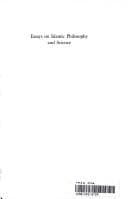 Tapa de Essays on Islamic philosophy and science