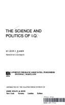 Tapa de The science and politics of I.Q