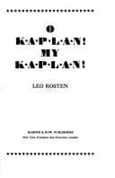 Tapa de O Kaplan, my Kaplan!