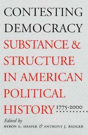Tapa de Contesting Democracy