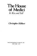 Tapa de The House of Medici, its rise and fall
