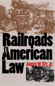 Tapa de Railroads and American law