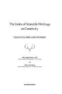 Tapa de The index of scientific writings on creativity: creative men and women