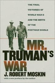 Tapa de Mr. Truman's war