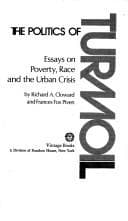 Tapa de The politics of turmoil