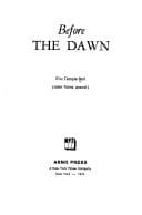 Tapa de Before the dawn