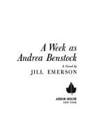Tapa de A week as Andrea Benstock