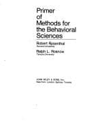 Tapa de Primer of methods for the behavioral sciences