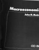 Tapa de Macroeconomics