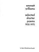 Tapa de Selected shorter poems, 1950-1970