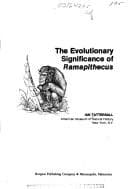 Tapa de The evolutionary significance of Ramapithecus
